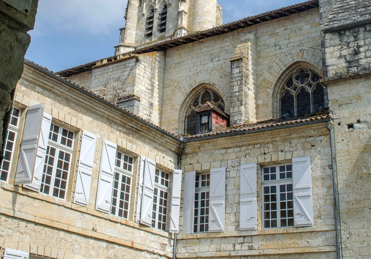 Cathédrale et hôtel de ville de Lectoure